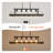 34-Inch Vintage Farmhouse Pendant Light, Black & Gold Linear Chandelier with Adjustable Chain for Kitchen Island Dining Room