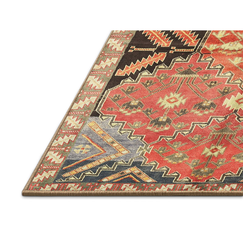 Darabont Oriental Indoor Rug, Rectangle 2' x 5'