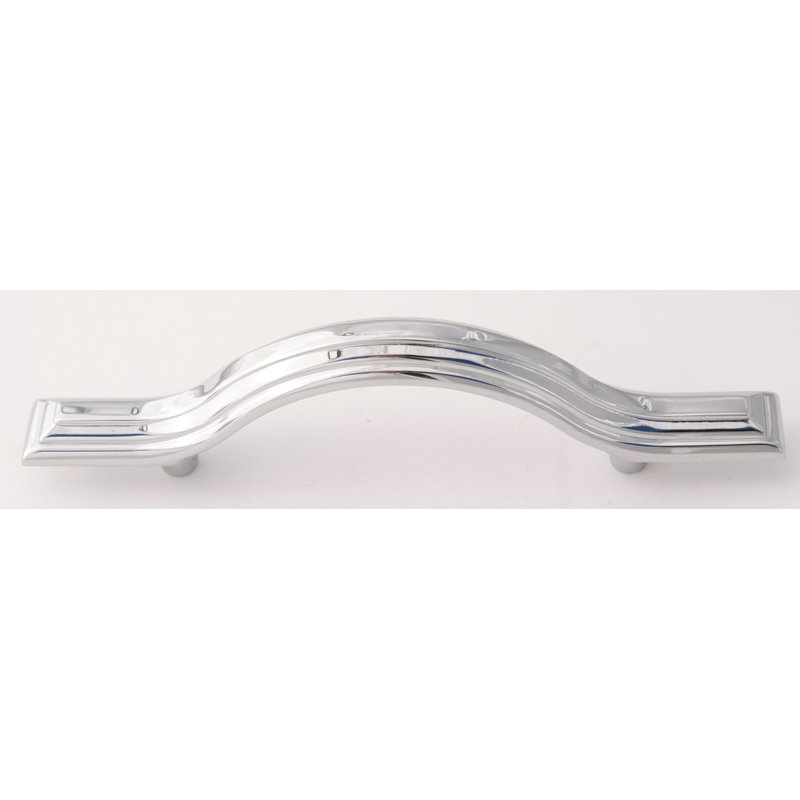 Geometric Arch Pull, Polished Chrome