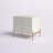 Jasper 25" Modern 2-Drawer Nightstand in Off White-385844997