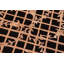 Tapis brun / noir en laine noué à la main à motif floral 6 pi 2 po x 8 pi 9 po Kellyanna
