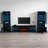 Delaine Entertainment Center for TVs up to 88" with Electric Fireplace Included-784408716