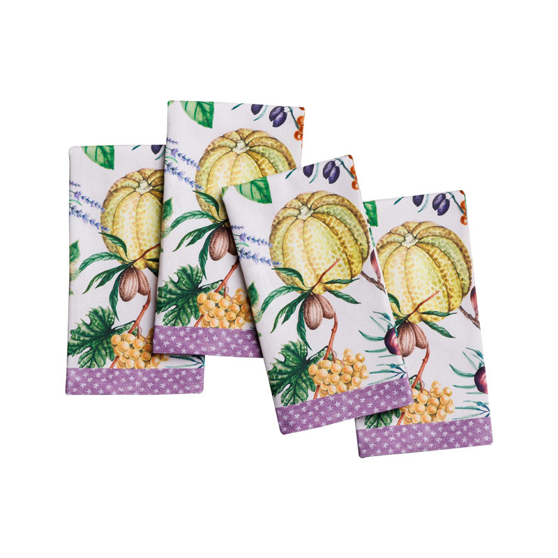 Serviette de table Maison d'Hermine Cavaillon 100 % coton - 45,7 cm x 45,7 cm