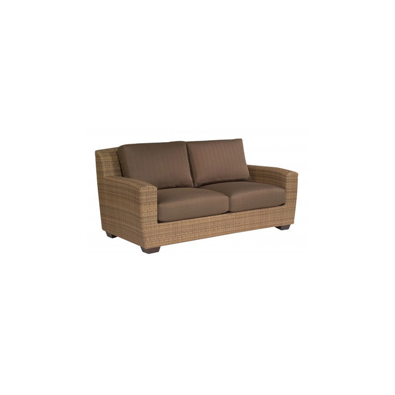 Saddleback Outdoor 2 - Seat Loveseat, Impact Vapor Gray Sunbrella®