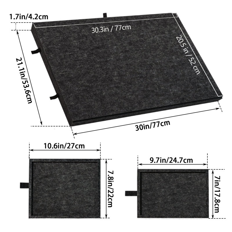 Tilting Jigsaw Puzzle Board HONGKONGDISHUELECTRONICTECITED Game Table, Dark Grey