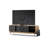 8079 - Plume Media Quad Cabinet - Natural Walnut