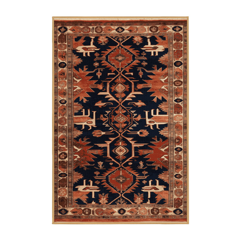 Tapis brun lavable à la machine, Tapis de couloir 2 pi x 5 pi
