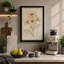 Study in Ochre Botanical - Wrapped Canvas-600005562-600005566