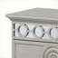 Table de chevet 2 tiroirs Silver Glam