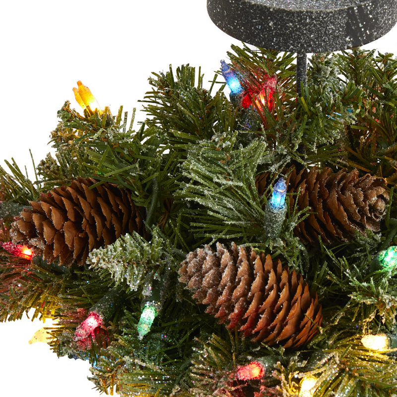 Pine Candelabrum Arrangement