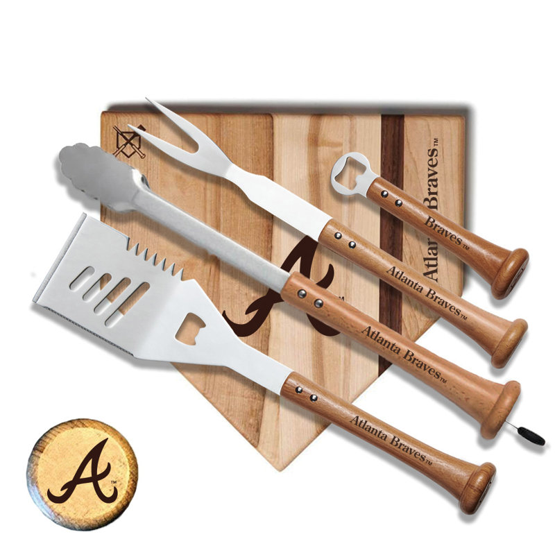 Stainless Steel Grilling Tool Set