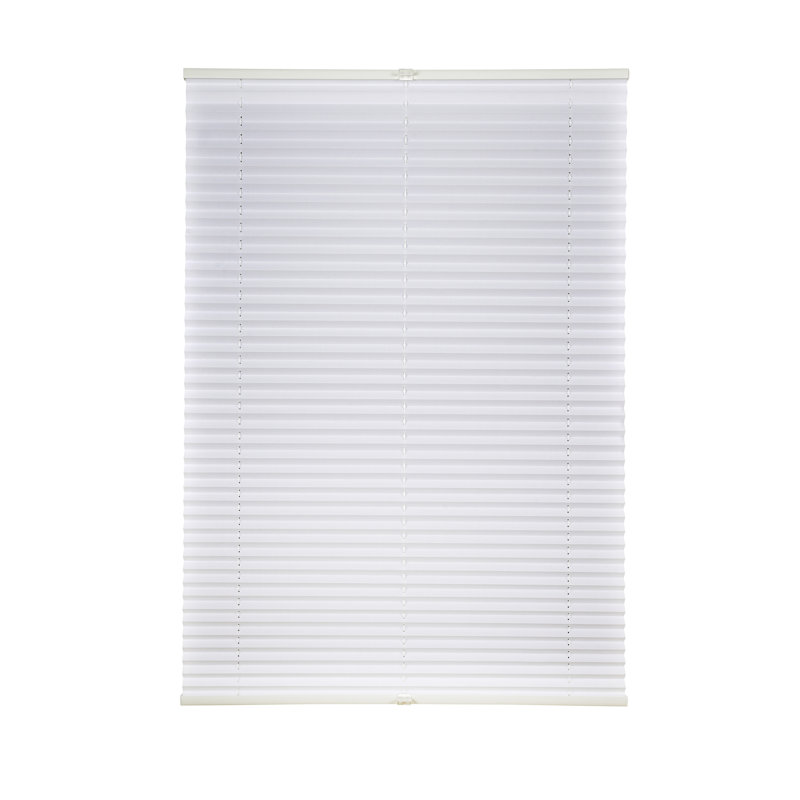 Jalousie Blackout Pleated Blind, 130 cm W x 100 cm L