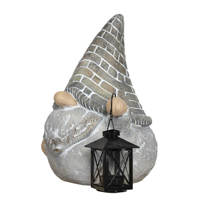 Aagna Weather Resistant Fiberstone Abstract Garden Art
