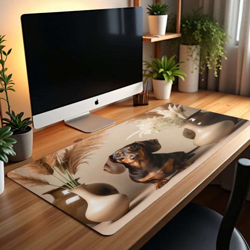 Polyester Desk Pad, 23.6x13.8