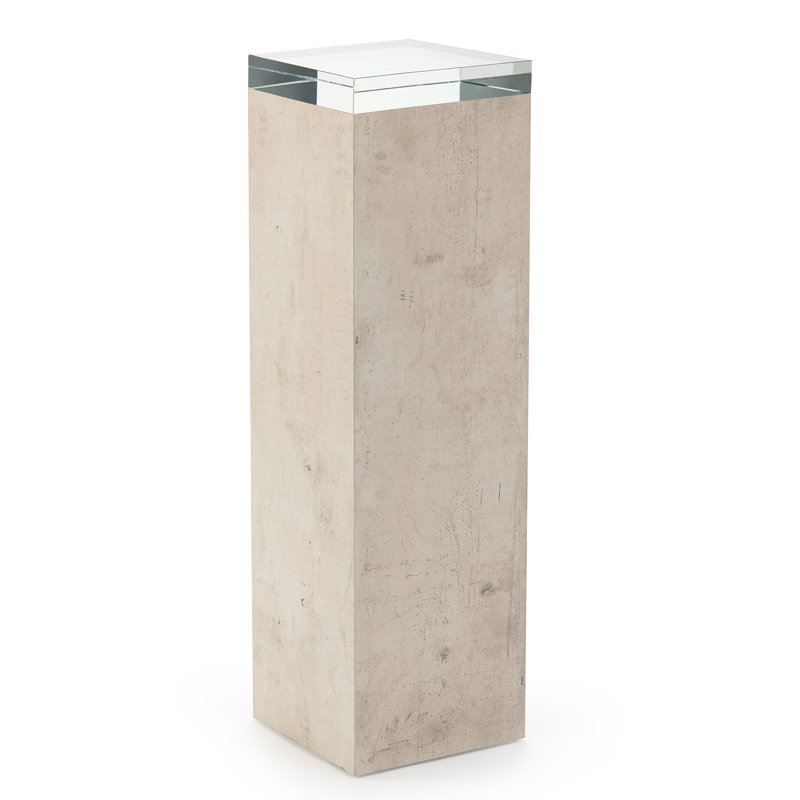 Loftus Plant Stand, 41'' H x 11.75'' L x 11.75'' D, Tiza Gesso