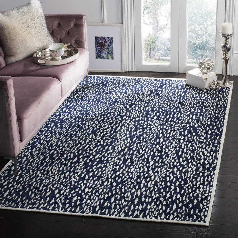 Ankit Hand Loomed Performance Abstract Rug, Rectangle 4' x 6'
