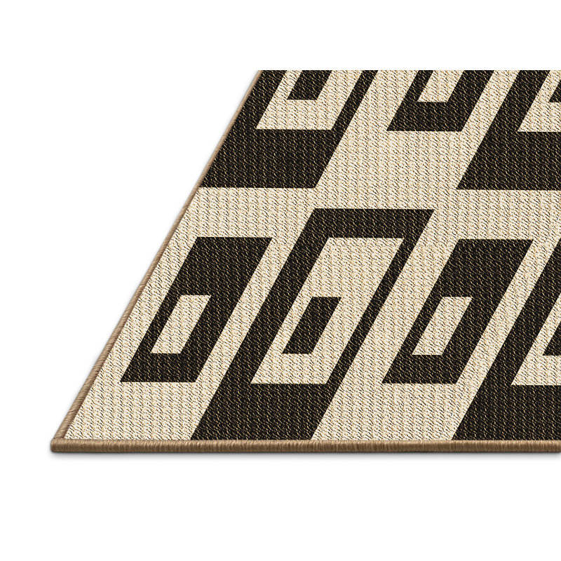 Performance Wool Abstract Indoor Rug, Rectangle 2' x 4'