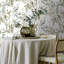 Papier peint vert avec auvent peint-71349015