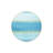 Blue Themed Stripe Geometric Patterned Fringed Vintage Decorative Carpet-211489612