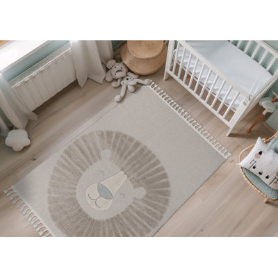 Davion Animal Print Area Rug