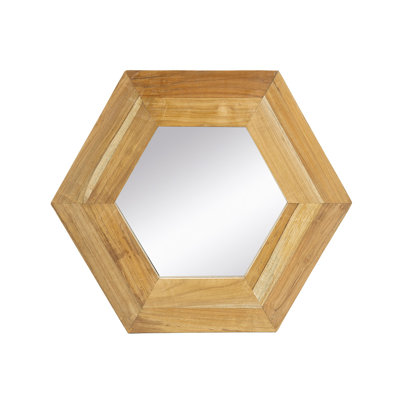 Christenia Hexagon Wall Mirror