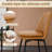 Pu Swivel Bar Stool -brown