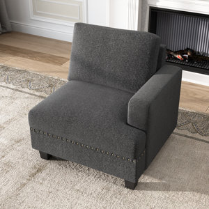 Anureet Modular Sofa Right-Side Armrest and Seat Frame