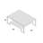 Declan Glass Top Single Coffee Table-218292338-232694672