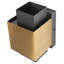 Outdoor LED Wall Light TIMOK Brass
