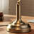 Green Glass Vintage Banker's Lamp With Brass Base And Pull-Chain Switch, E26 Socket. Suitable For Offices, Study Rooms, And Other Similar Spaces.
