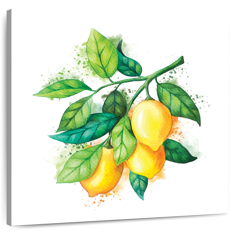Yarlin - branche de citron, H 24 po x l 24 po