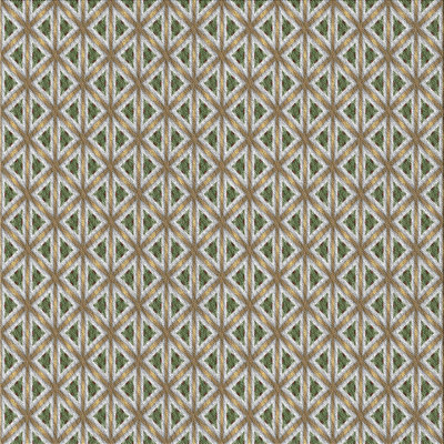 Tapis géométrique brun
