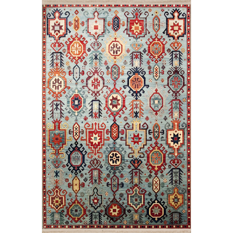 Tapis intérieur / extérieur Saahirah, Tapis de couloir 2 pi 7 po x 6 pi 7 po
