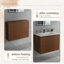 Meuble-lavabo de 30 po avec lavabo en céramique-529456664
