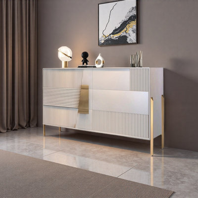 Commode de luxe minimaliste italienne