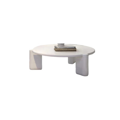 Wood Coffee Table with Spacious Surface