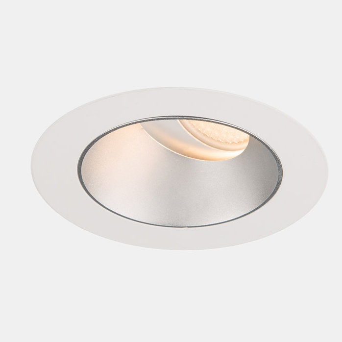 Aether 5.125 in. 15.5 W Dimmable Adjustable Light Beam LED Retrofit, Haze/White