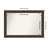 Halcott Solid Wood Rectangle Wall Mirror-19137988