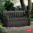 Keter Solana 70 Gallon Durable Resin Outdoor Bench Storage and Organization Deck Box Ideal For Garden Patio Furniture and Supplies-57930073
