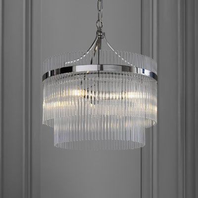 Annija 3 - Light Unique/Statement Chandelier with No Secondary Or Accent Material Accents