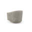 Caracole Upholstery Swivel Tufted Barrel Chair