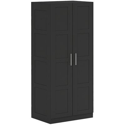 Sigunde 2 Door Manufactured Wood Wardrobe