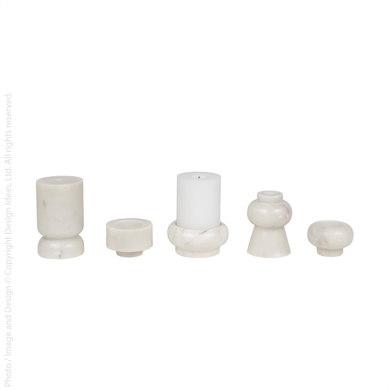Totem candleholder (set of 5)