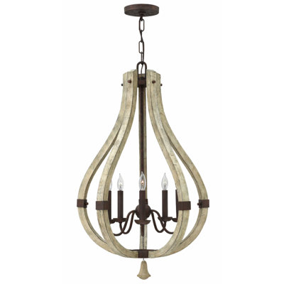 Oceane 5-Light Candle Style Empire Chandelier
