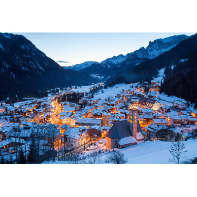Campitello Di Fassa - Photographie sur toile tendue