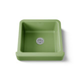 Whitehaven® Self-Trimming 24" L x 22" W Farmhouse Kitchen Sink
