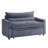 Convertible Sofa Bed, 3-In-1 Multi-Functional Velvet Sleeper Couch Pull-Out Bed, 47'' Loveseat Chaise Lounge With Adjustable Backrest-4007035-27590022