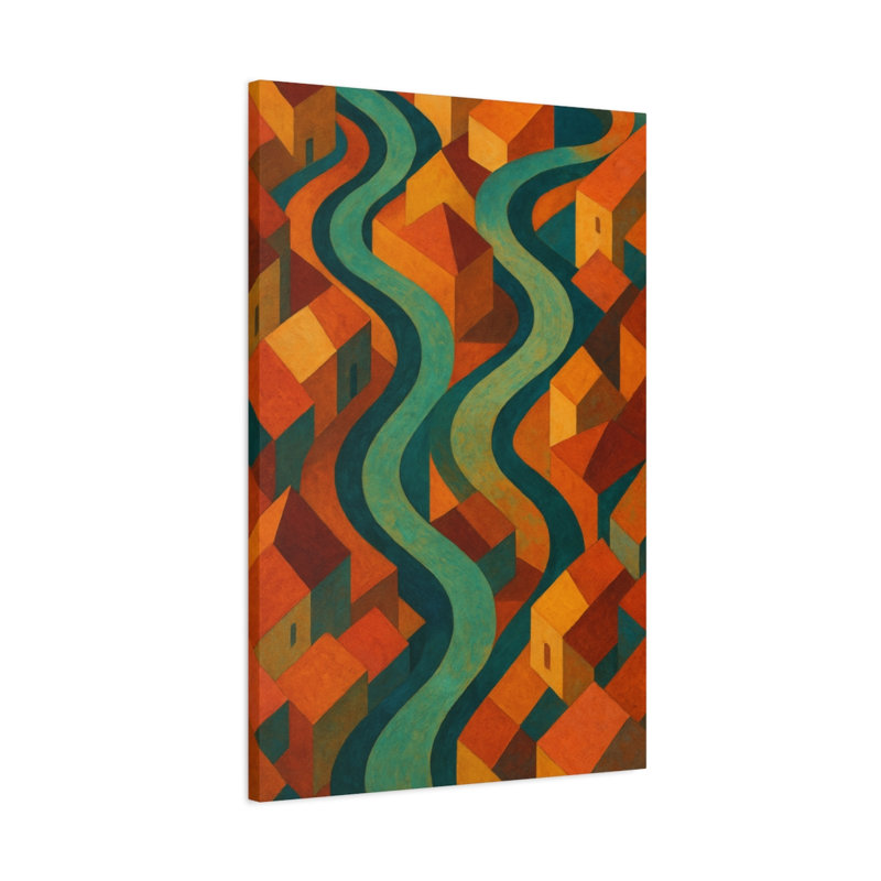 Apel Single Picture Frame Print on Canvas, 91.44 cm H x 60.96 cm W