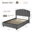 Lit de grand lit en velours-83428513