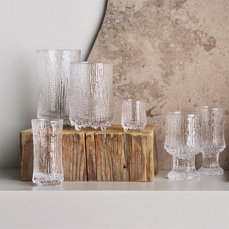 Littala Ultima Thule 11.4981 oz. Glass Goblet, 7.8 oz.